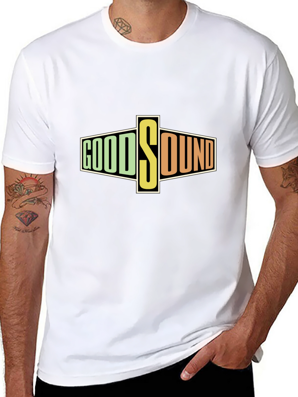 Good Sound Black Graphic Tee