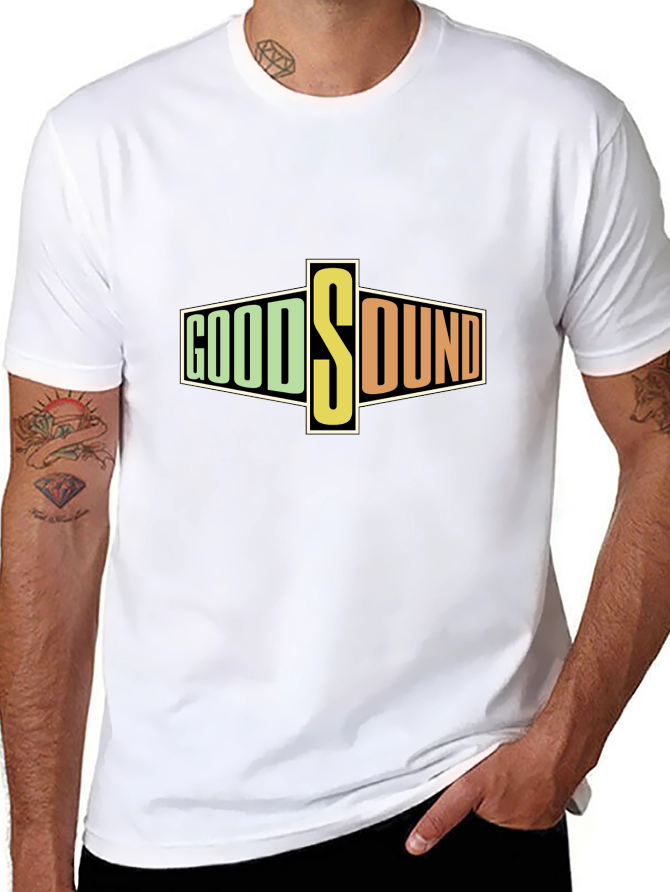 Good Sound Black Graphic Tee