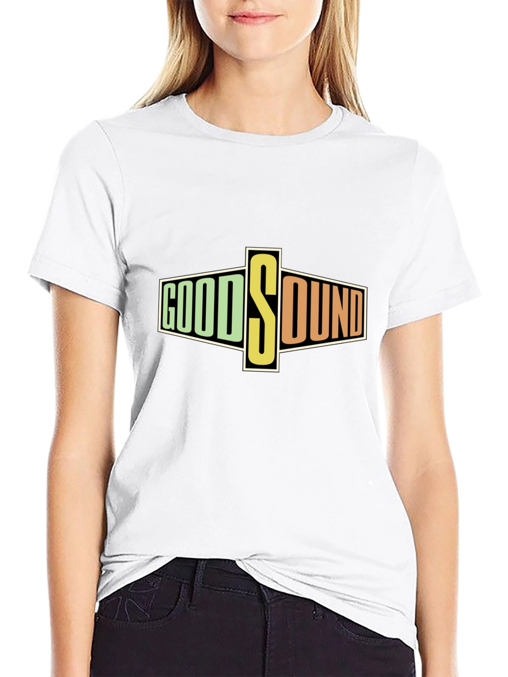 Good Sound Black Graphic Tee