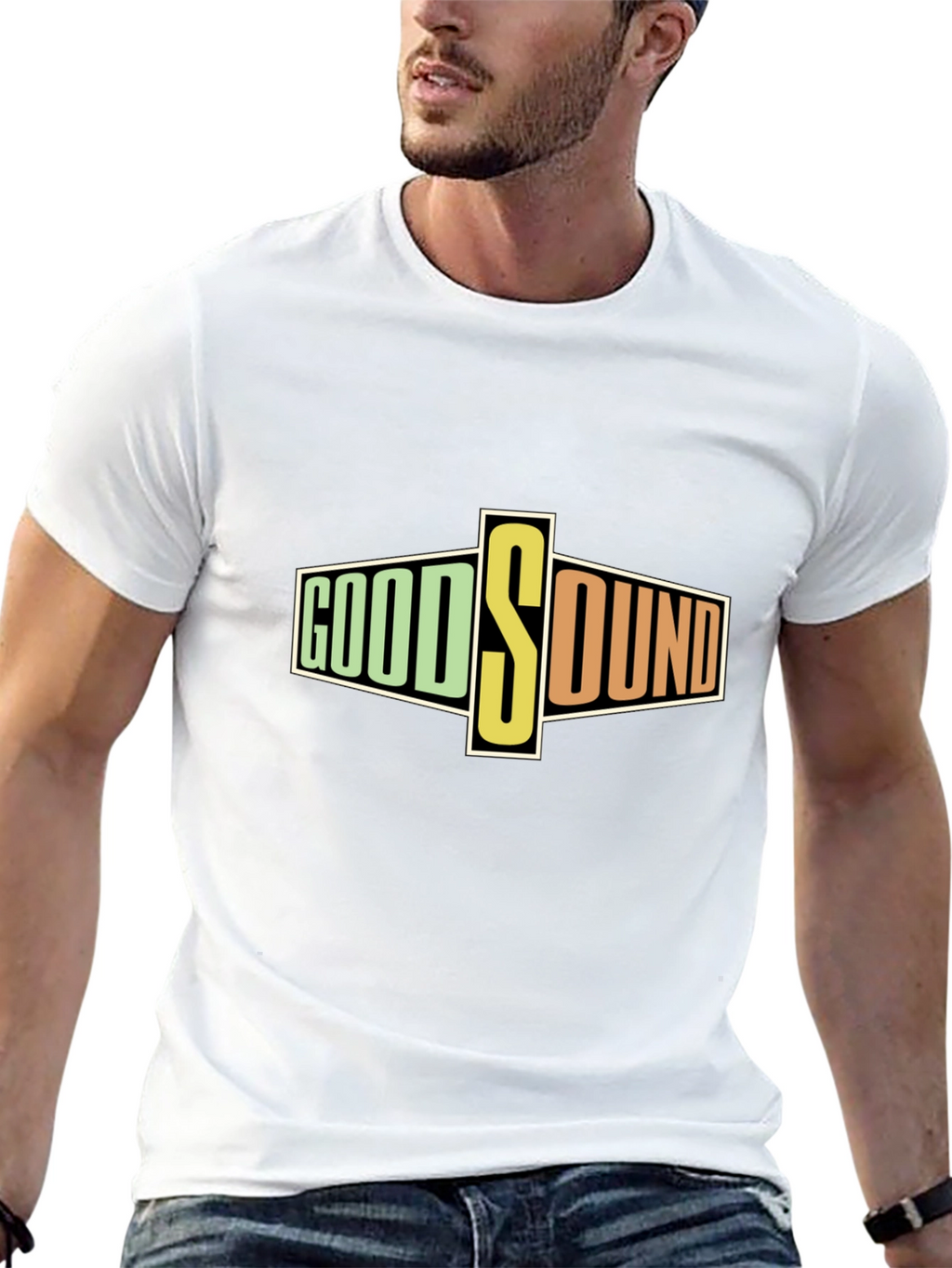 Good Sound Black Graphic Tee