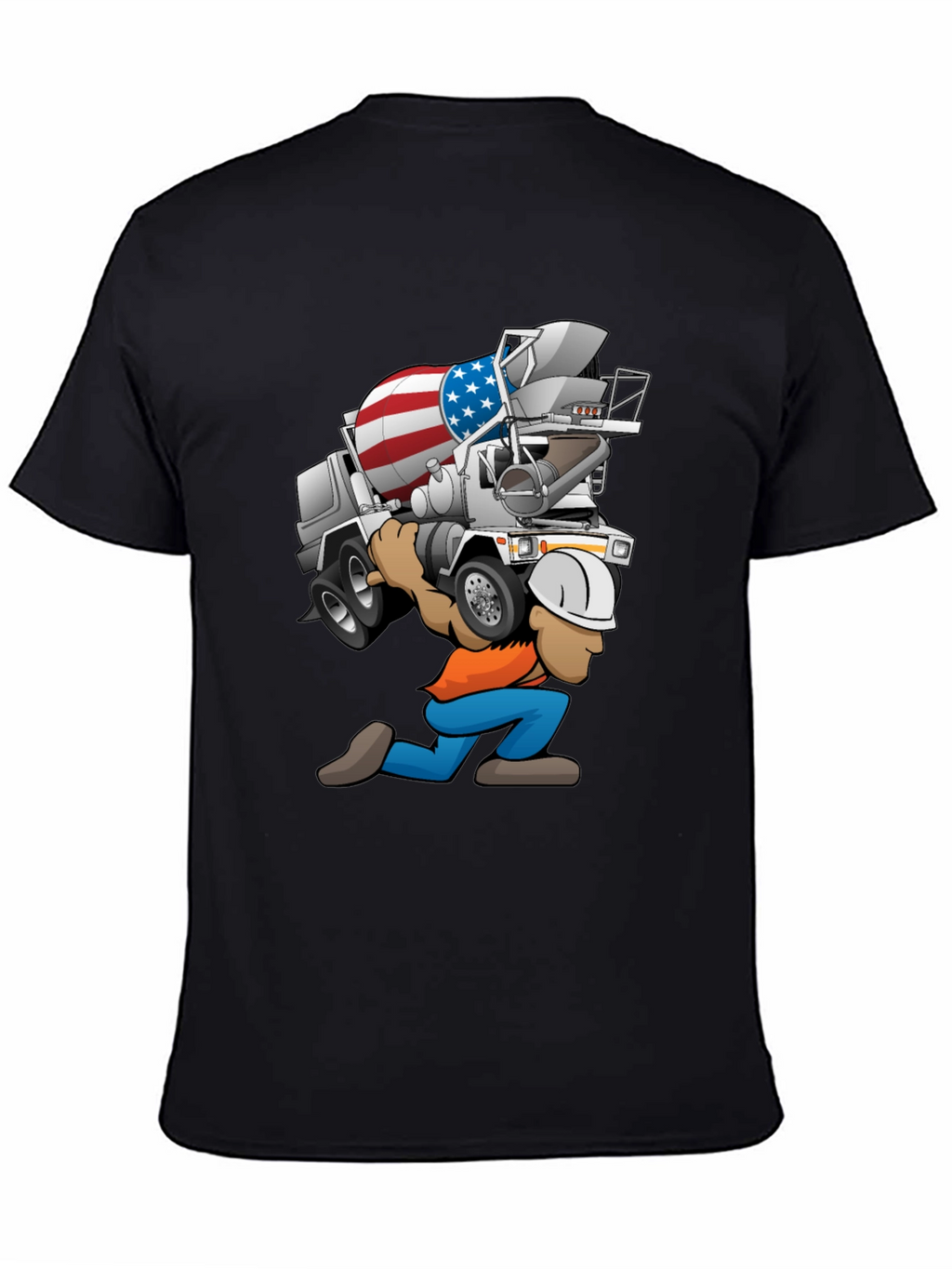 Patriotic Construction Worker T-Shirt