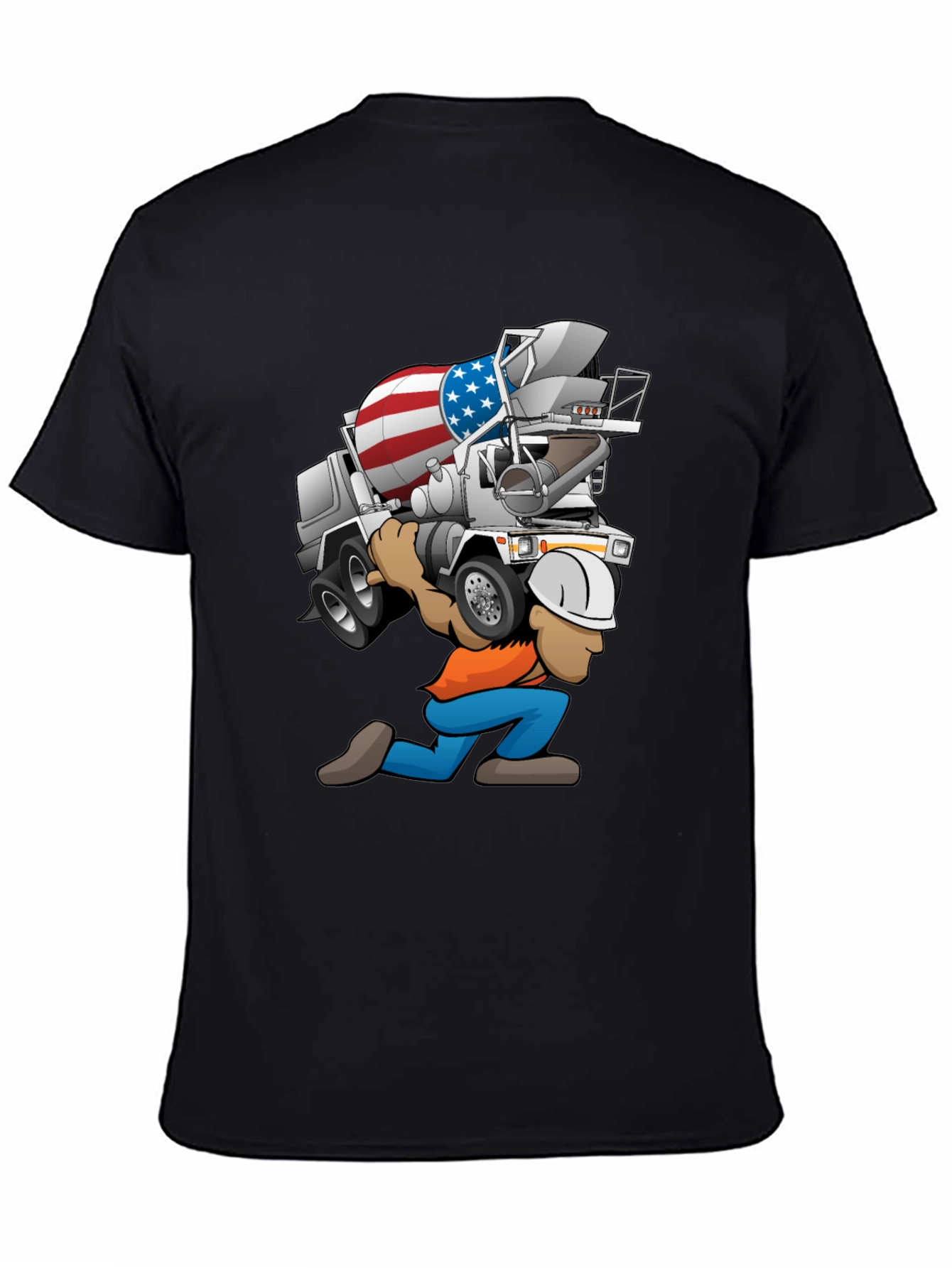 Patriotic Construction Worker T-Shirt