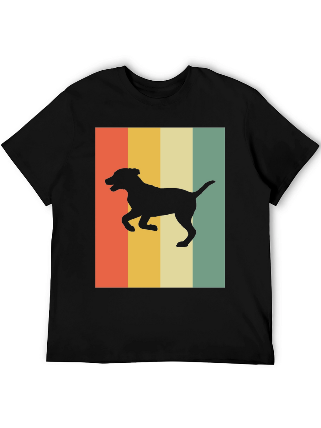 Retro Dog Silhouette T-Shirt