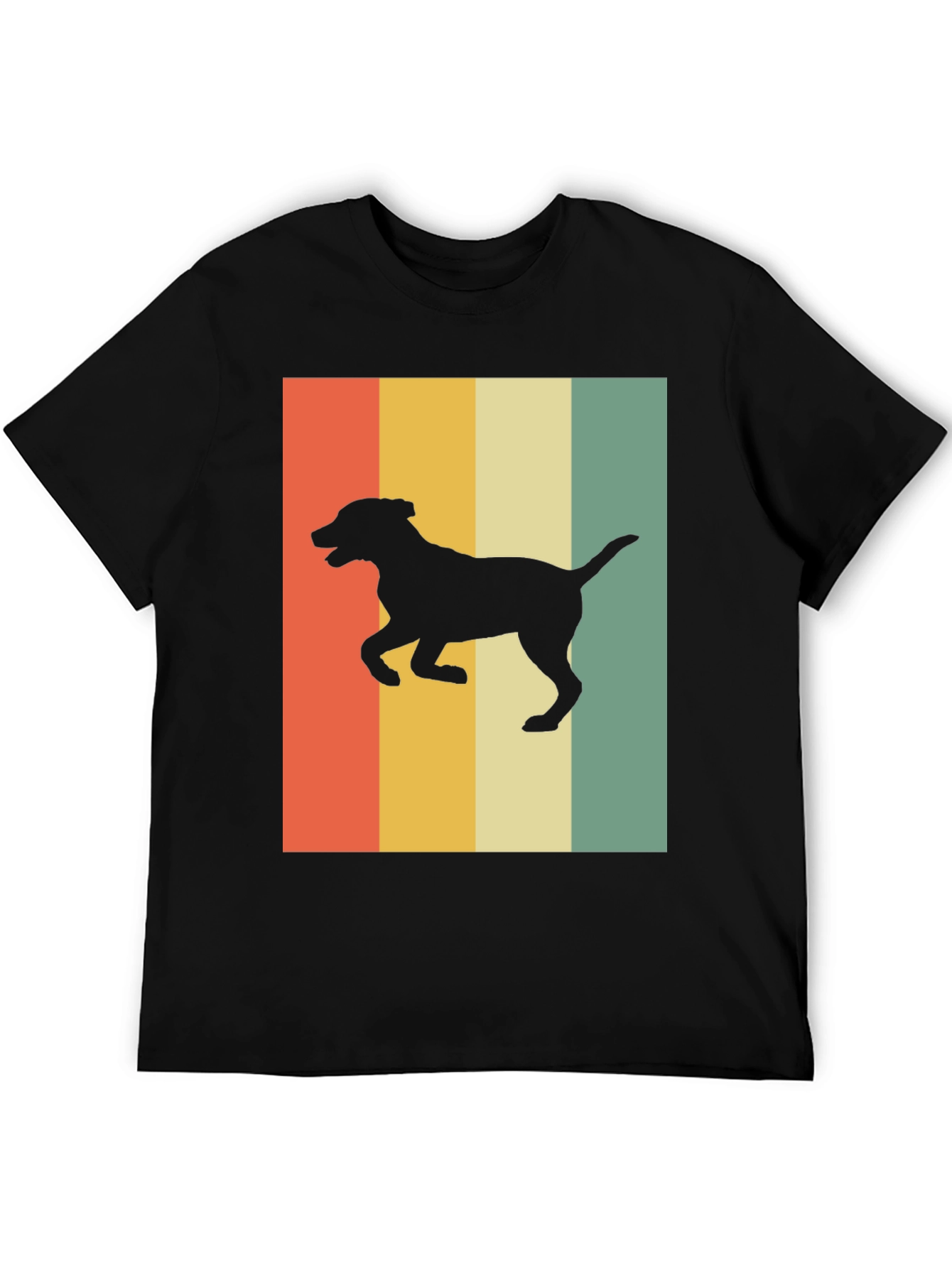 Retro Dog Silhouette T-Shirt