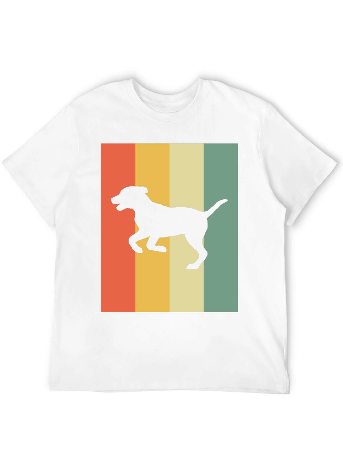 Retro Dog Silhouette T-Shirt