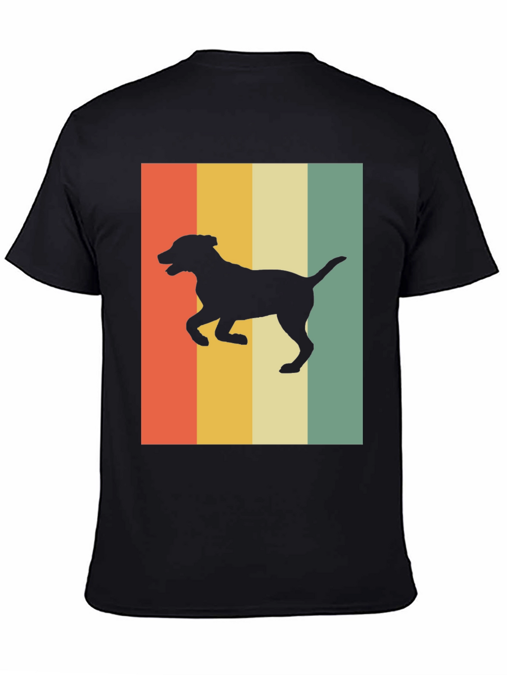 Retro Dog Silhouette T-Shirt