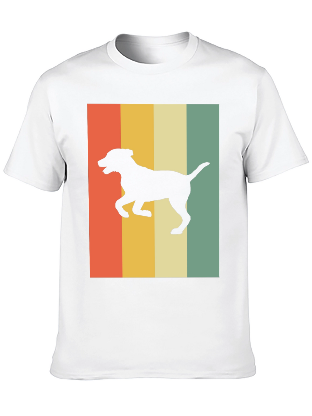 Retro Dog Silhouette T-Shirt