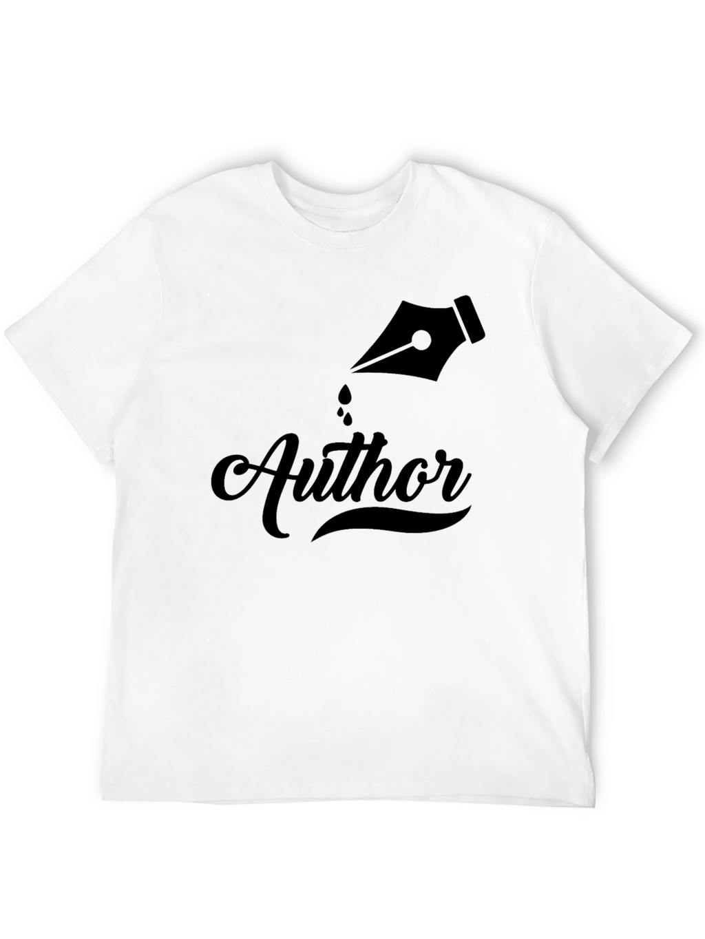 Author Graphic Tee - Black T-Shirt