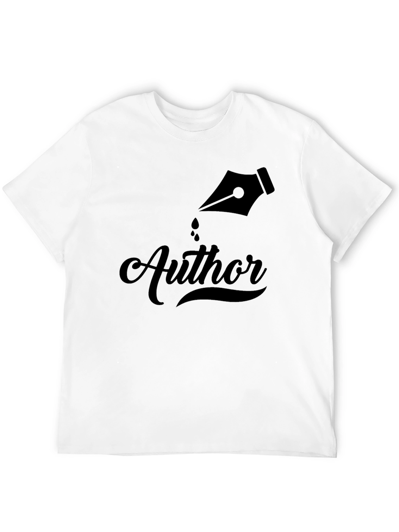 Author Graphic Tee - Black T-Shirt