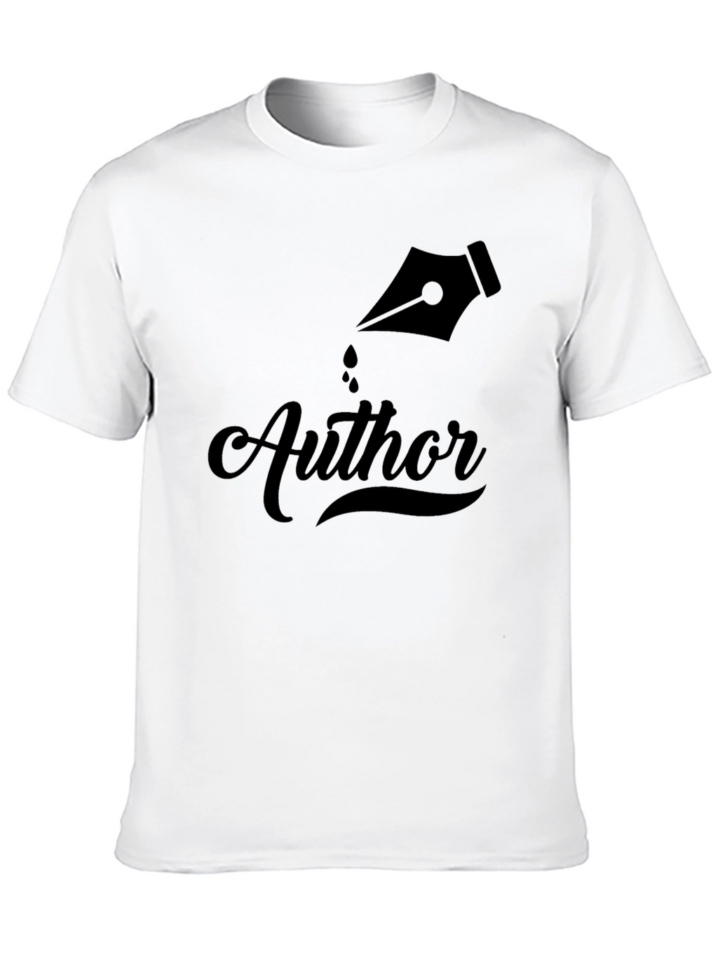 Author Graphic Tee - Black T-Shirt