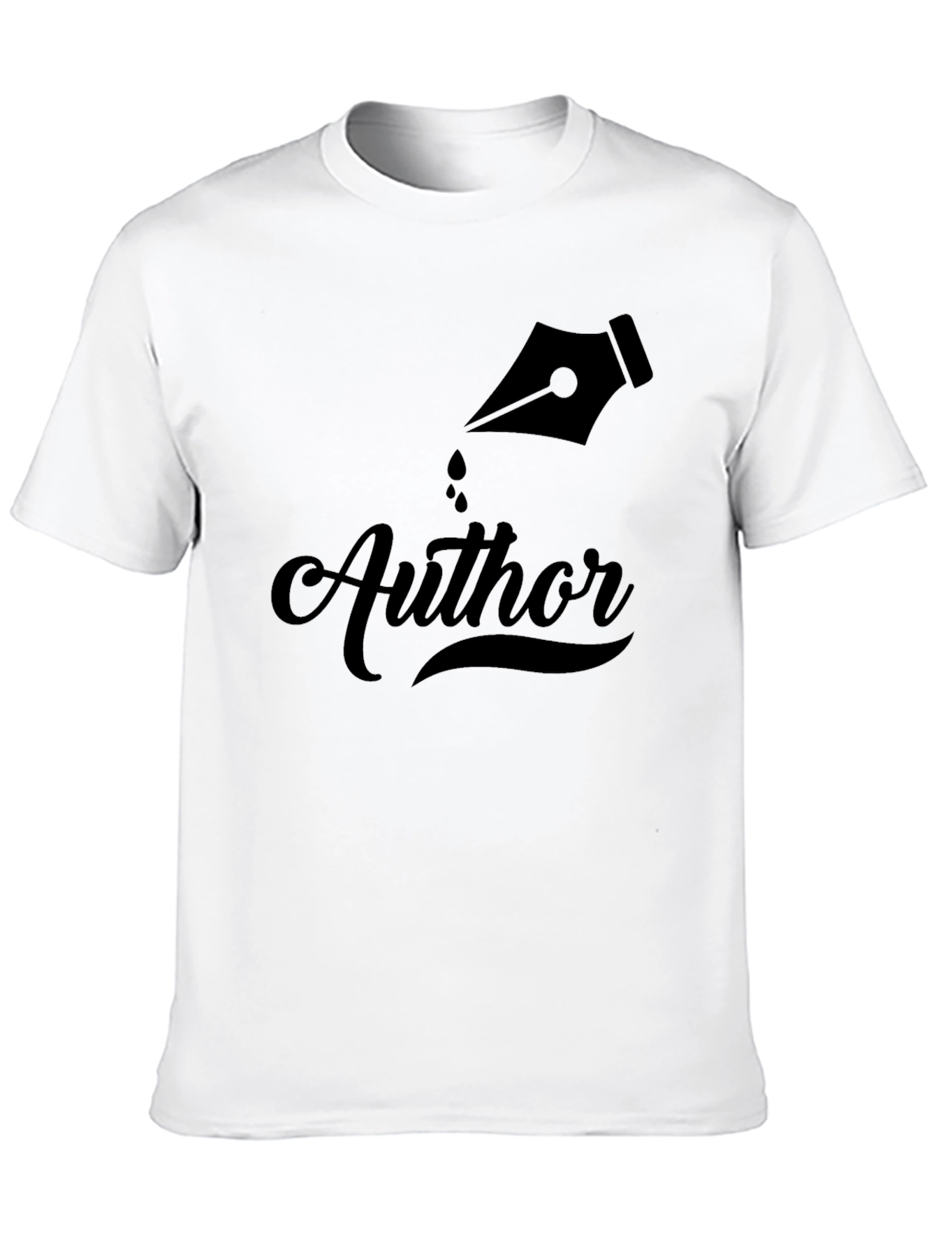Author Graphic Tee - Black T-Shirt