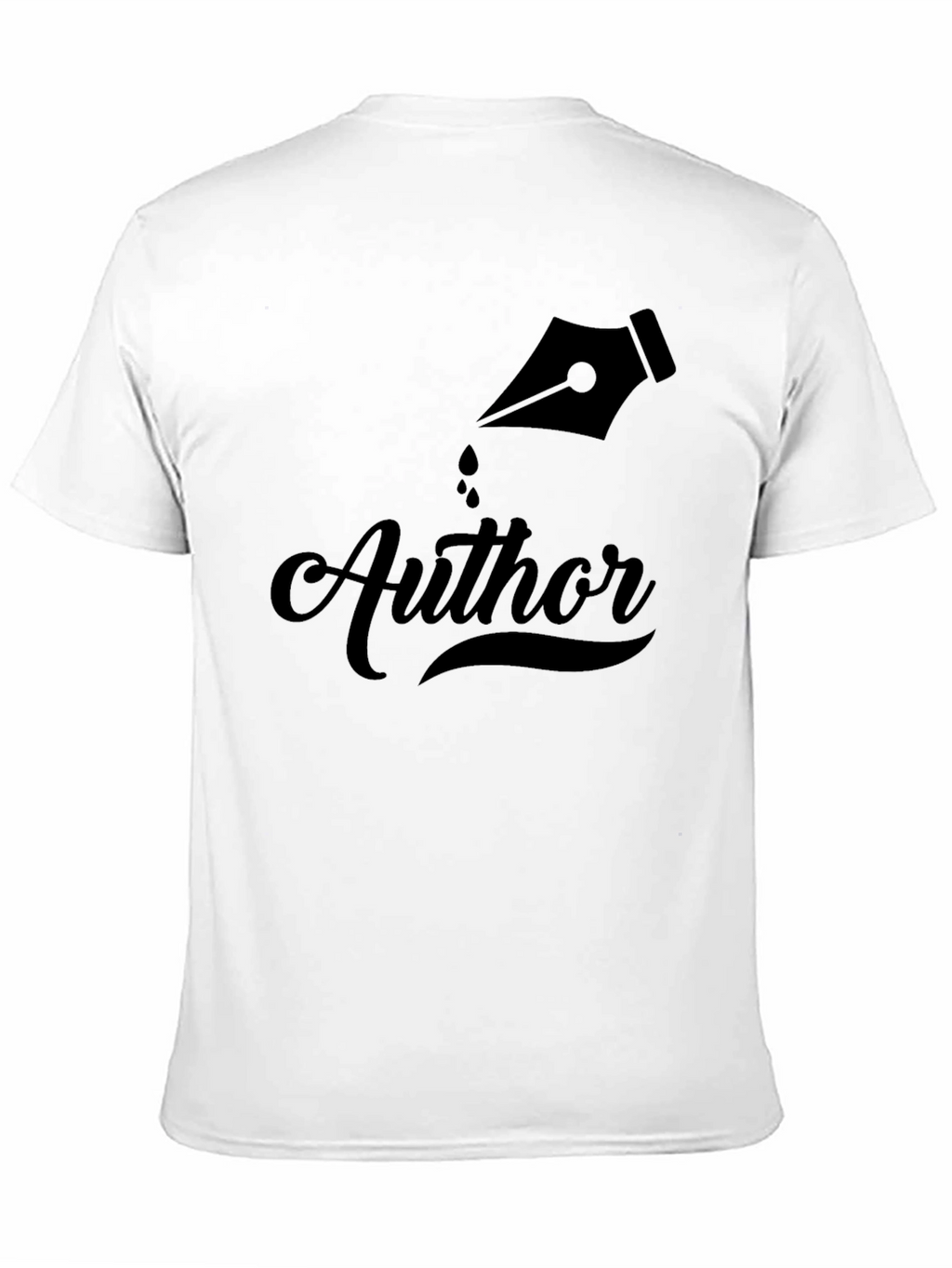 Author Graphic Tee - Black T-Shirt