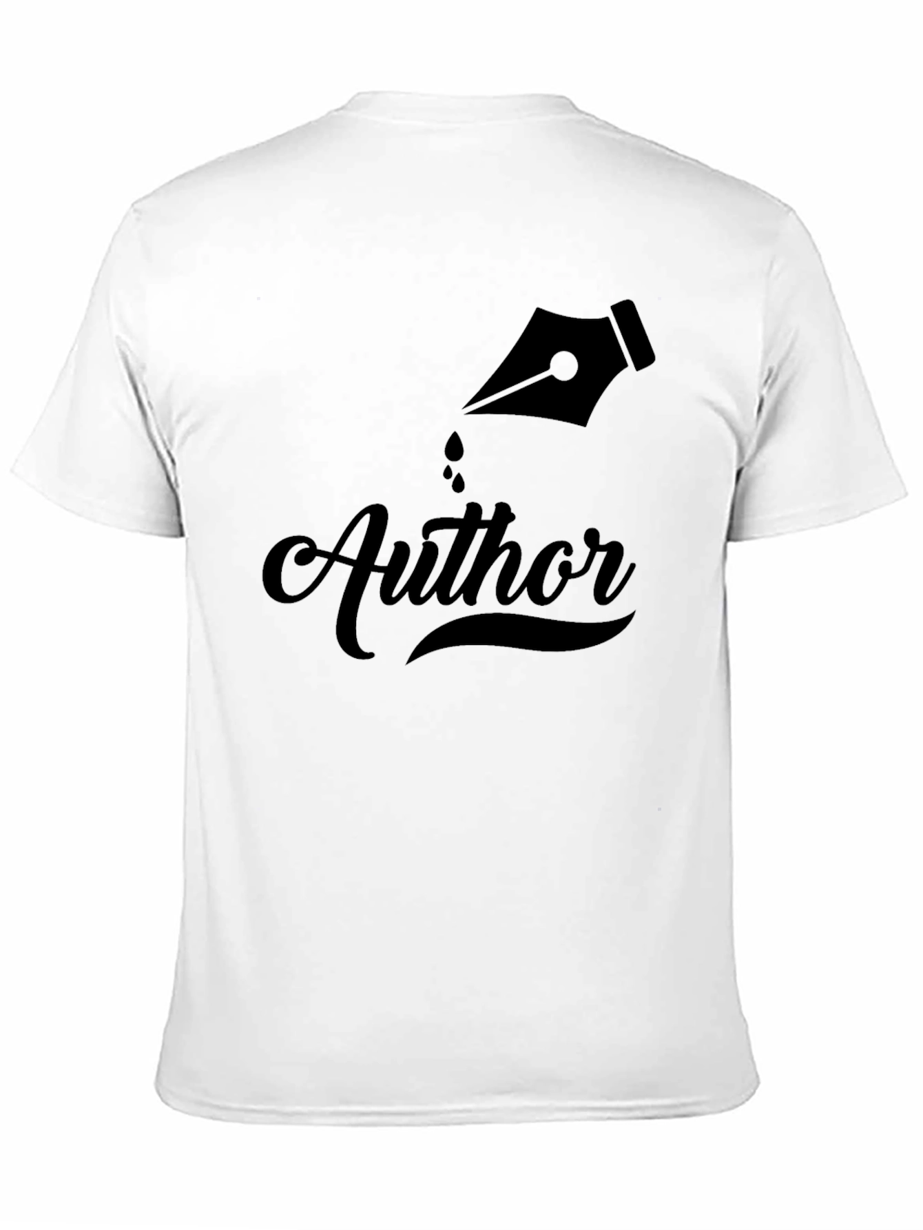 Author Graphic Tee - Black T-Shirt