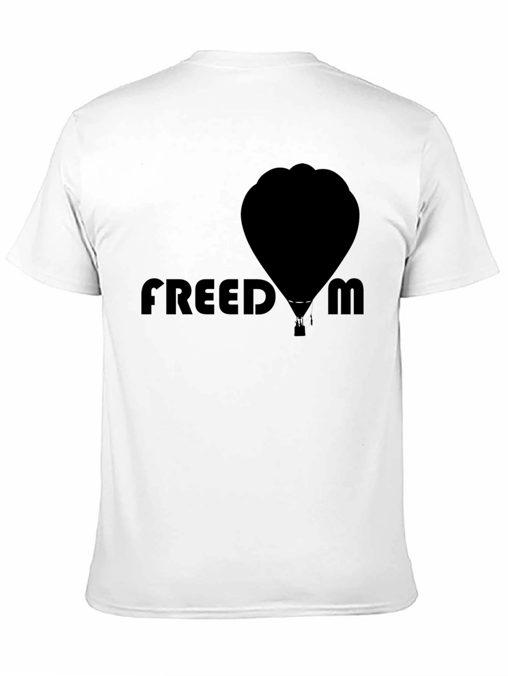 Freedom Hot Air Balloon Graphic T-Shirt