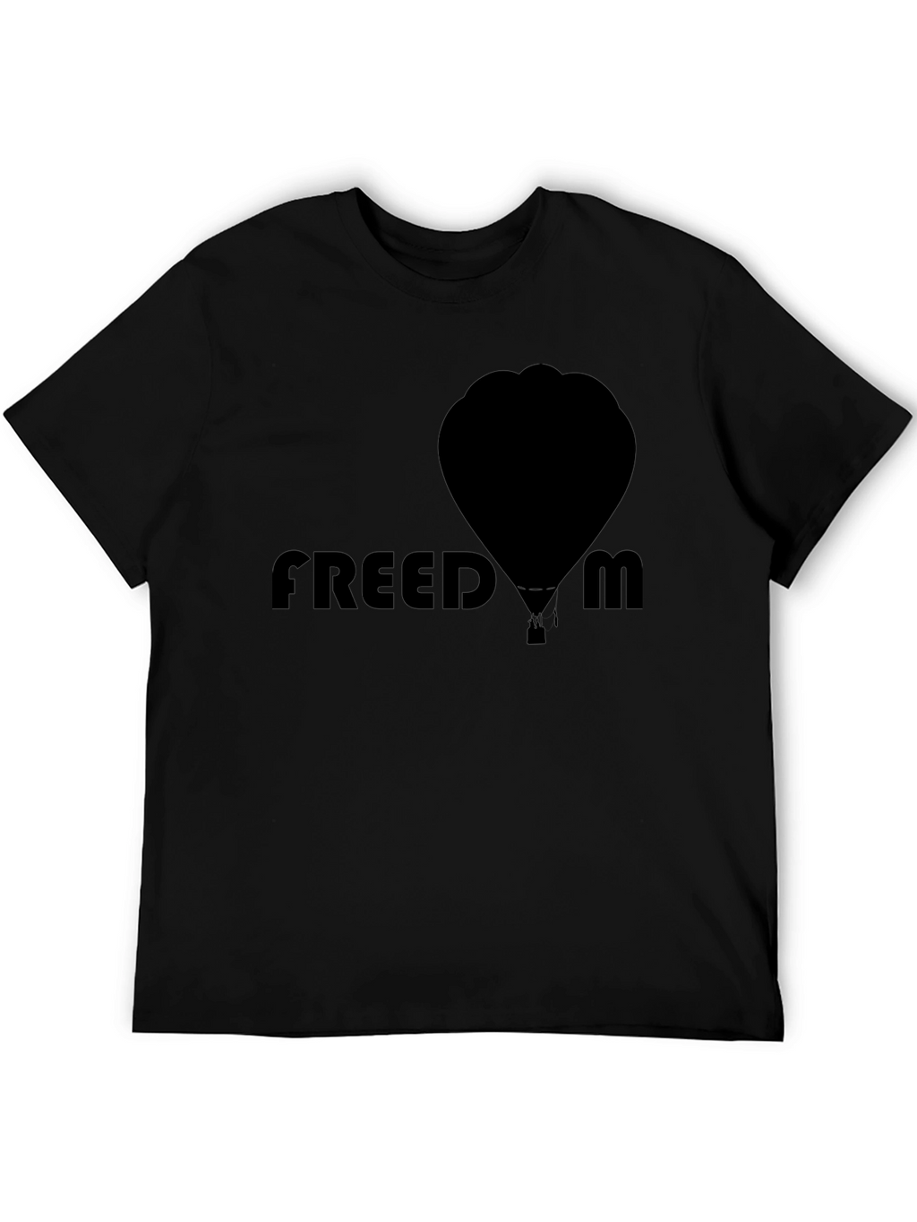 Freedom Hot Air Balloon Graphic T-Shirt