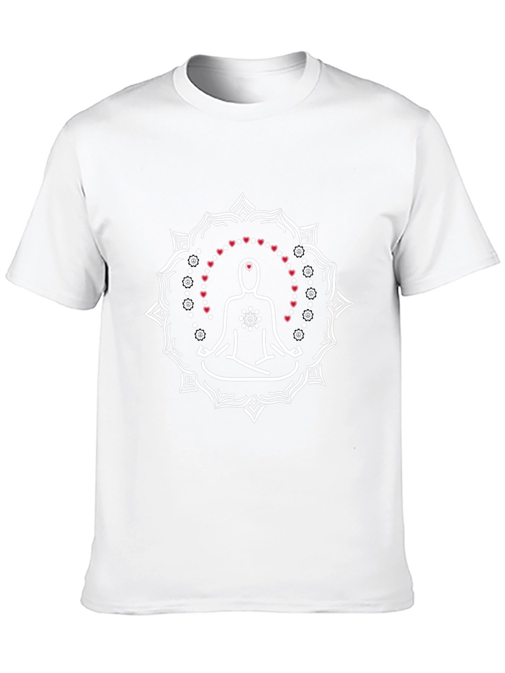 Yoga Mandala T-Shirt - Spiritual Comfort