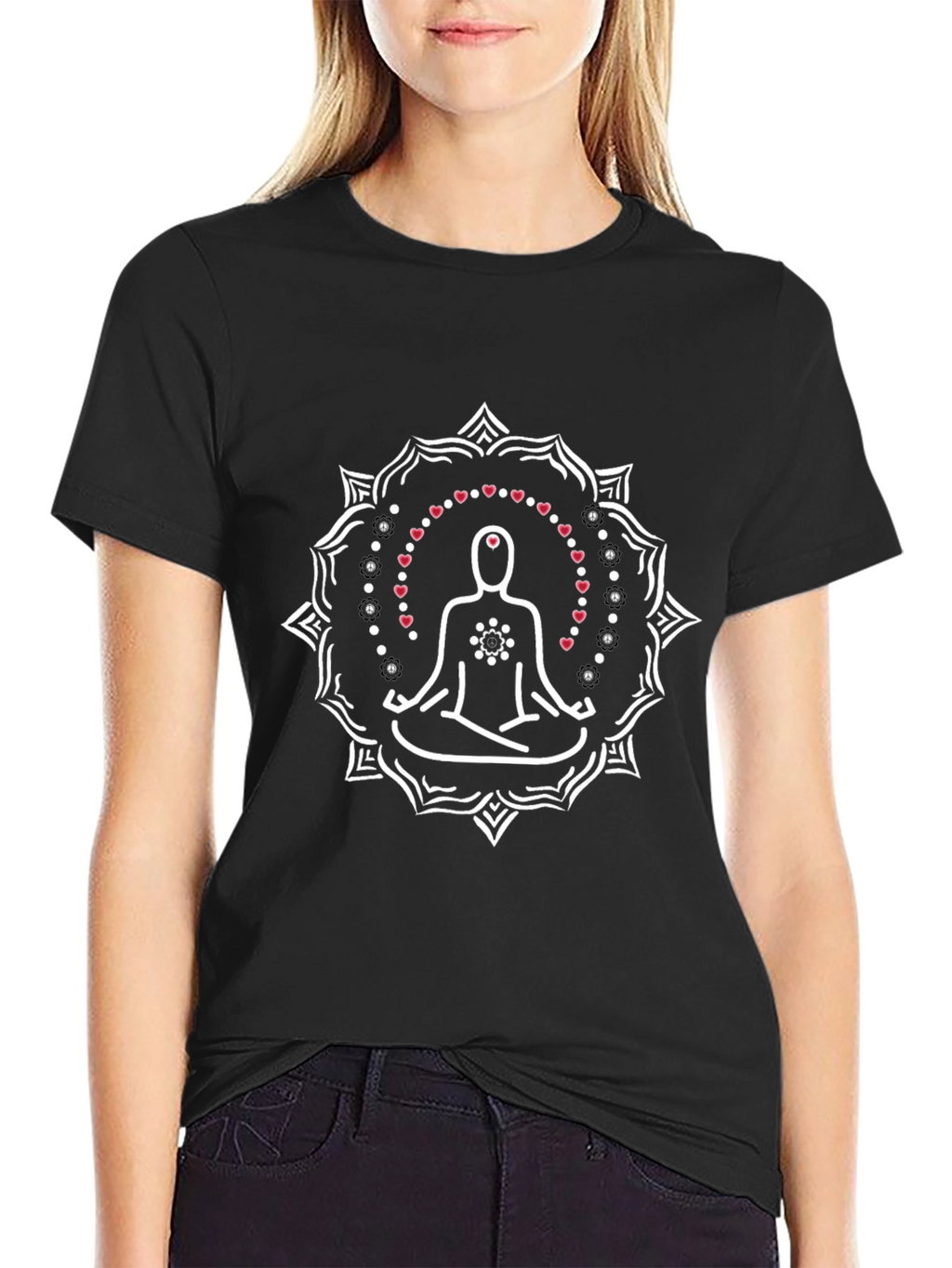 Yoga Mandala T-Shirt - Spiritual Comfort