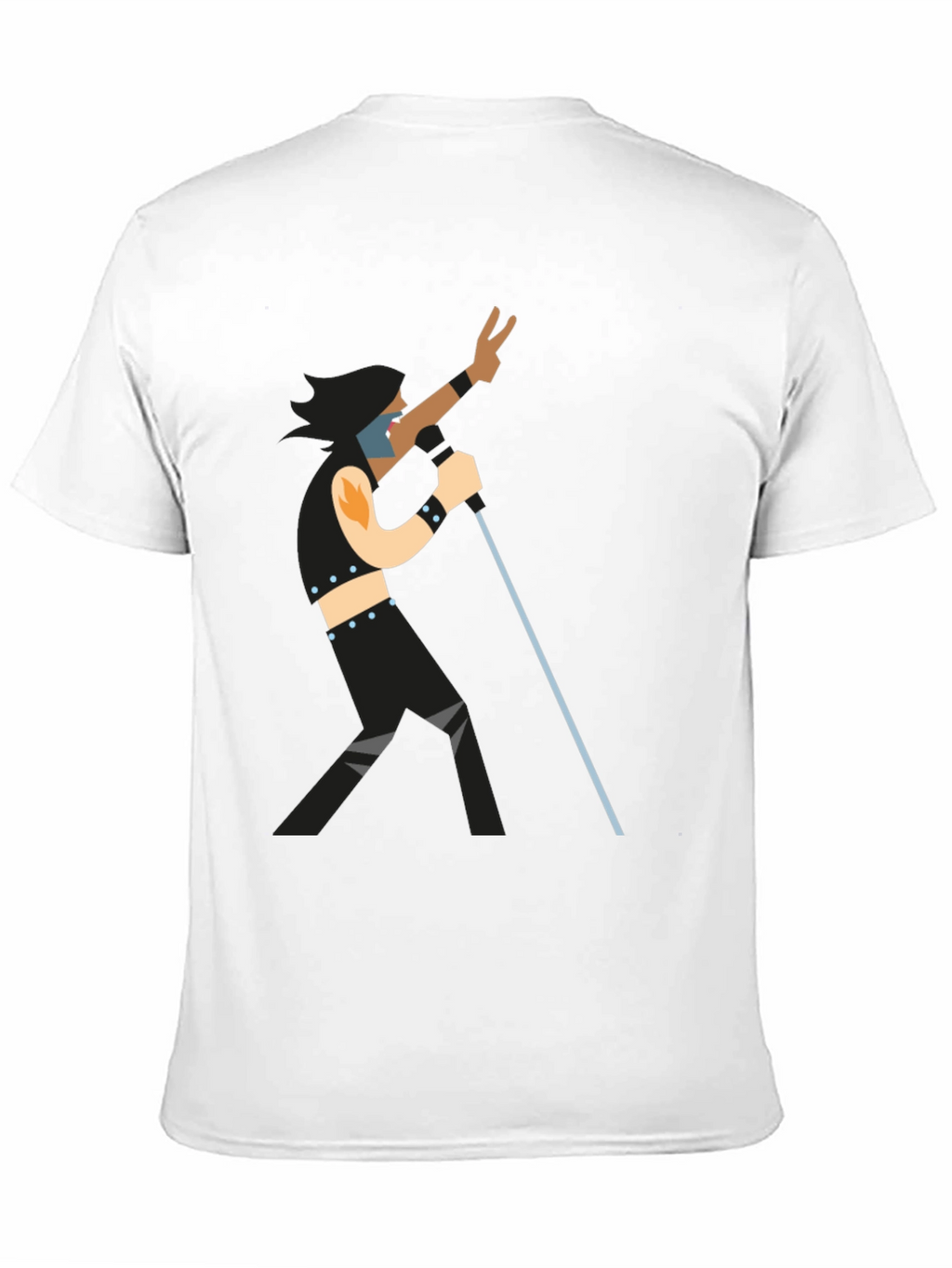 Retro Rocker Graphic T-Shirt