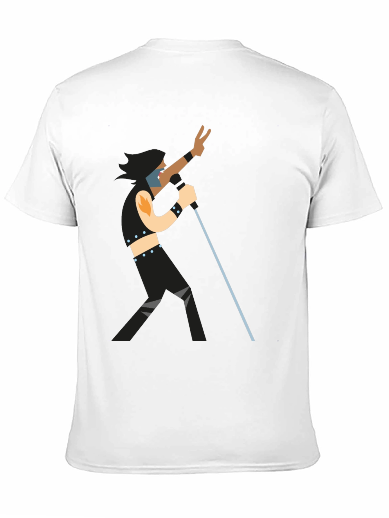 Retro Rocker Graphic T-Shirt