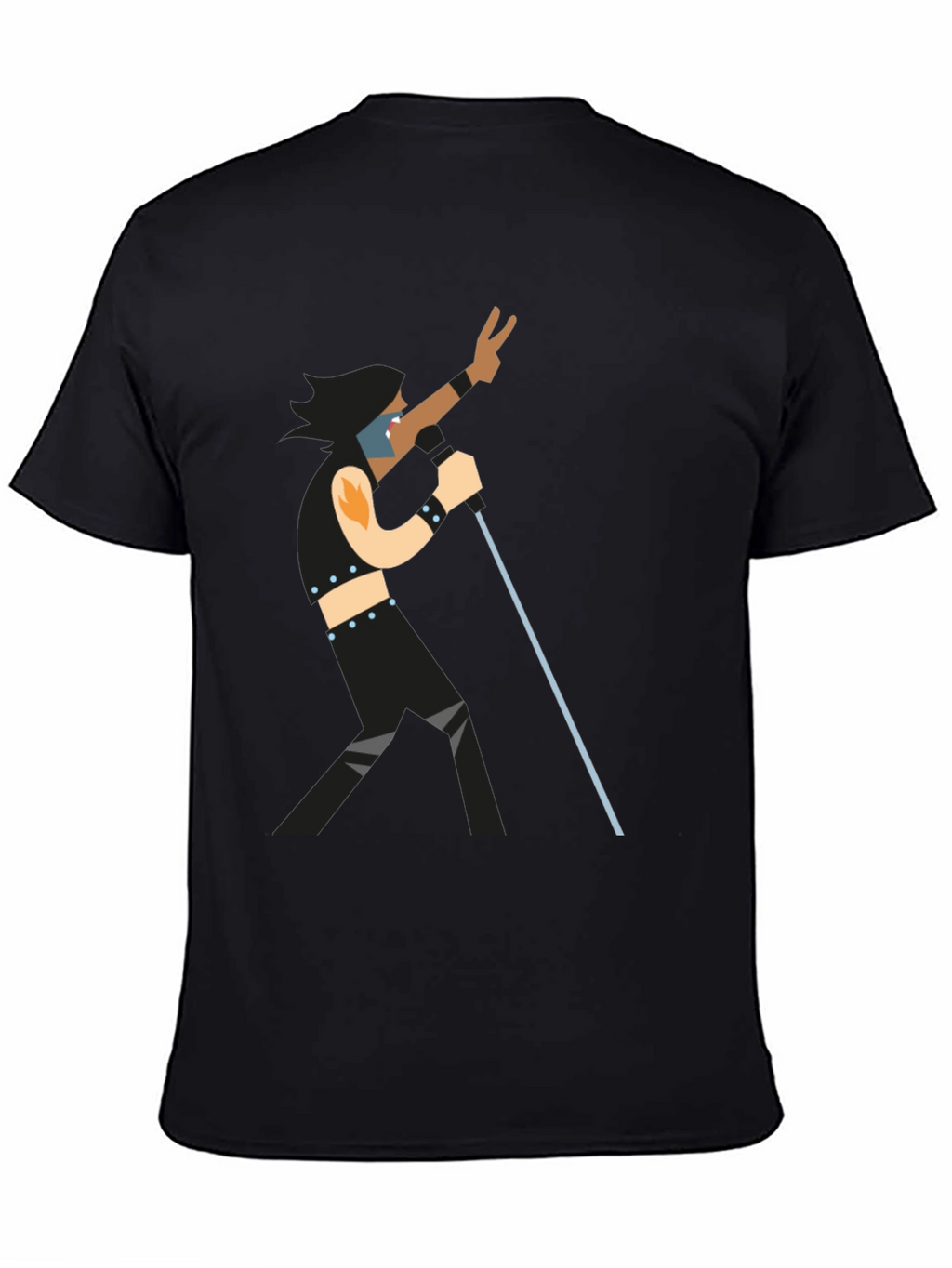 Retro Rocker Graphic T-Shirt