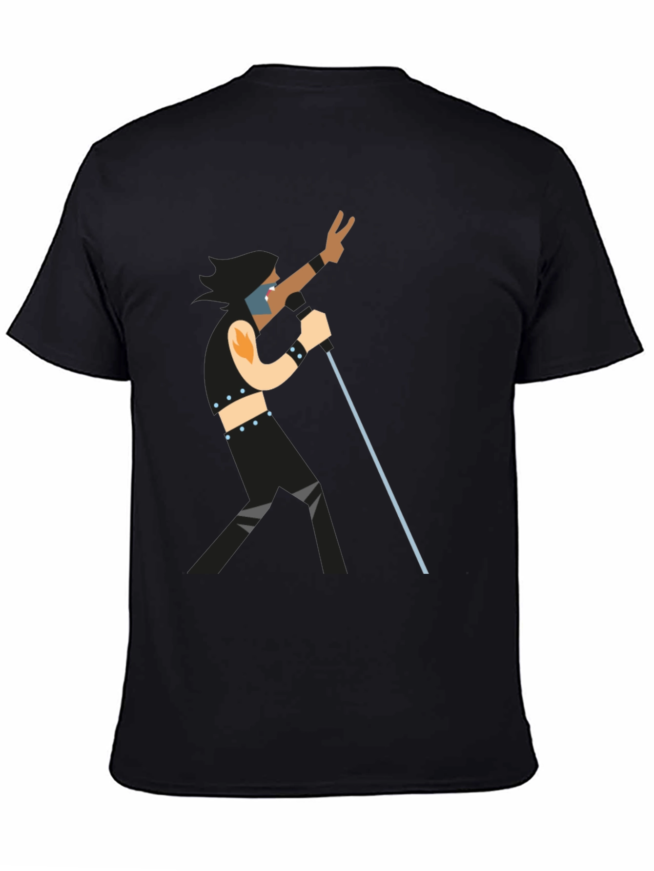 Retro Rocker Graphic T-Shirt