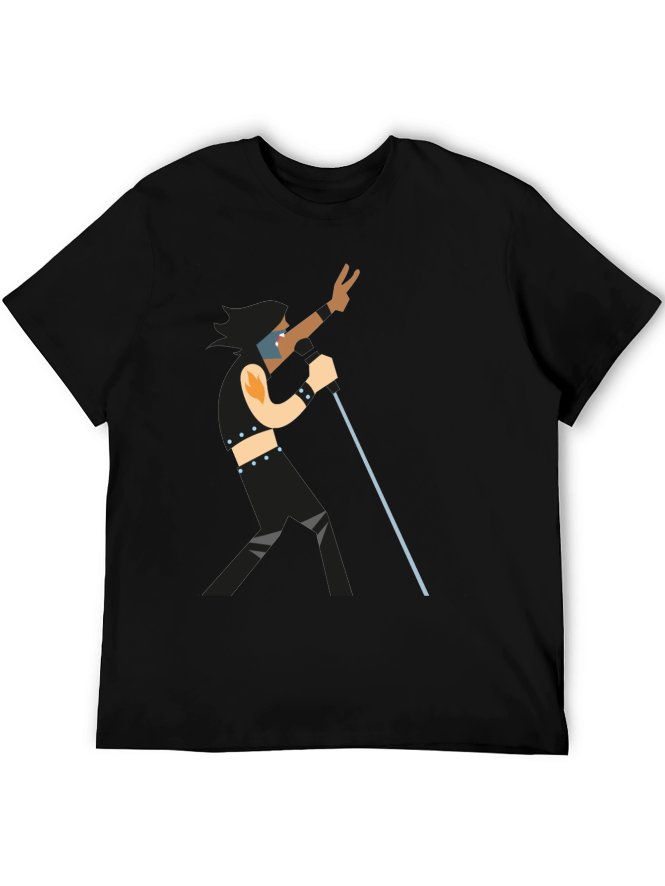 Retro Rocker Graphic T-Shirt