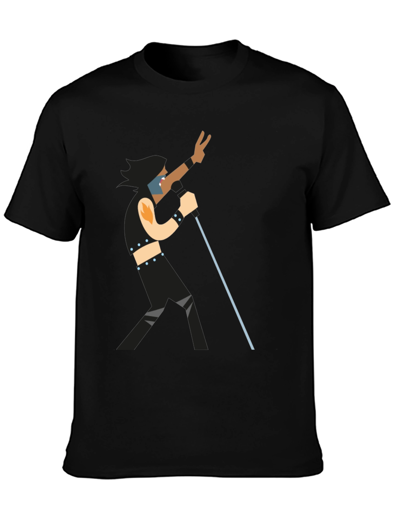 Retro Rocker Graphic T-Shirt