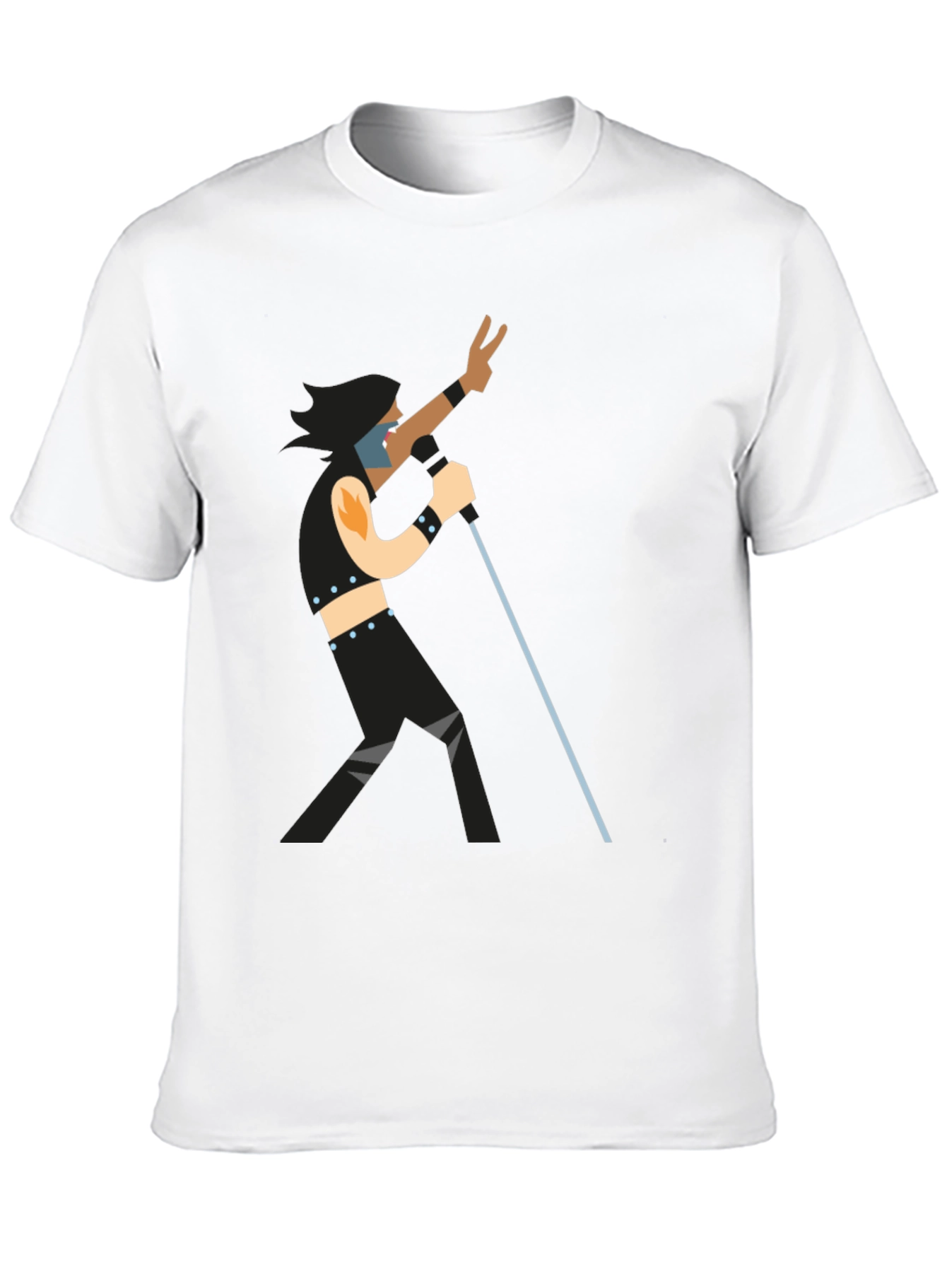 Retro Rocker Graphic T-Shirt