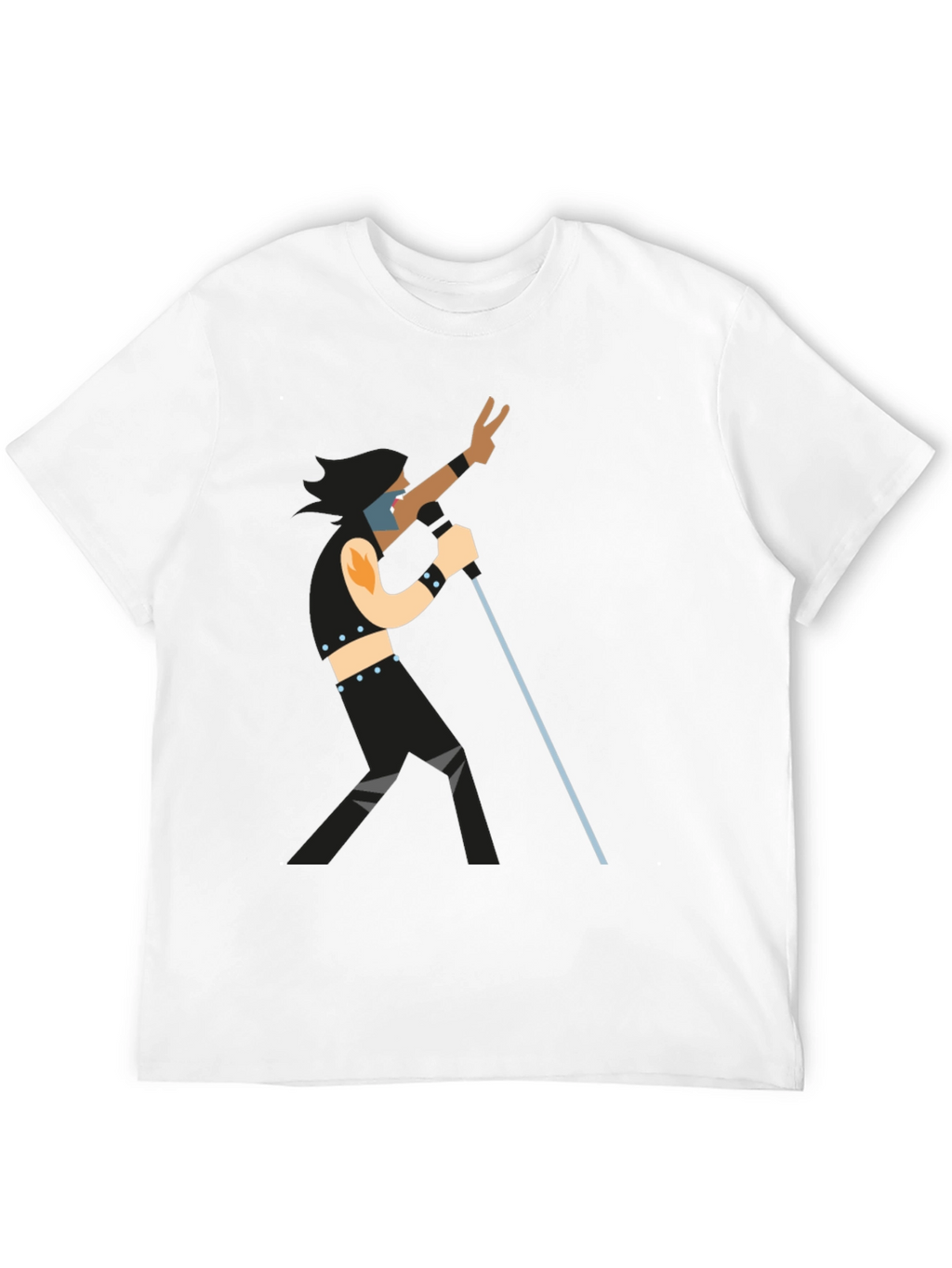Retro Rocker Graphic T-Shirt