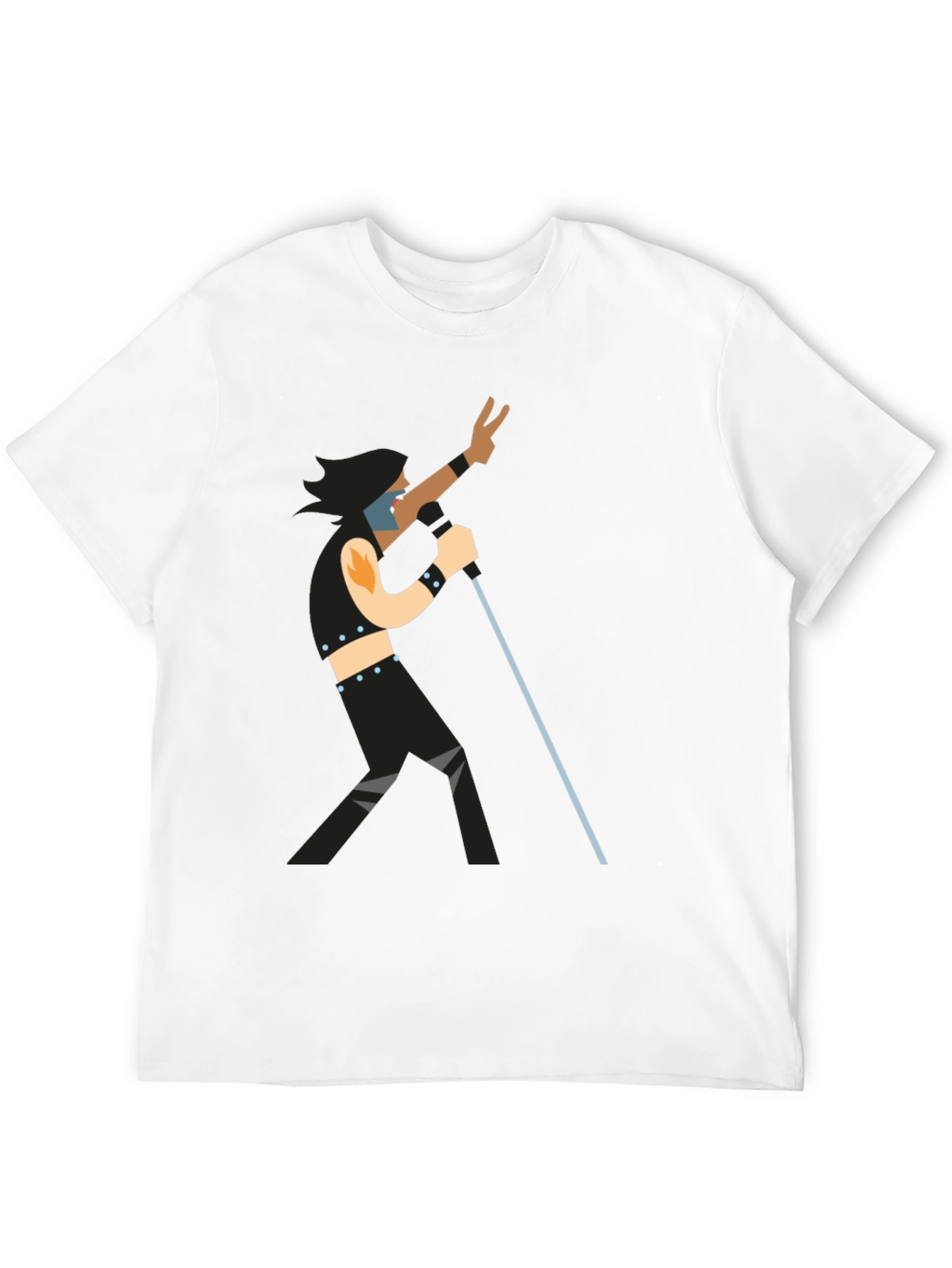 Retro Rocker Graphic T-Shirt