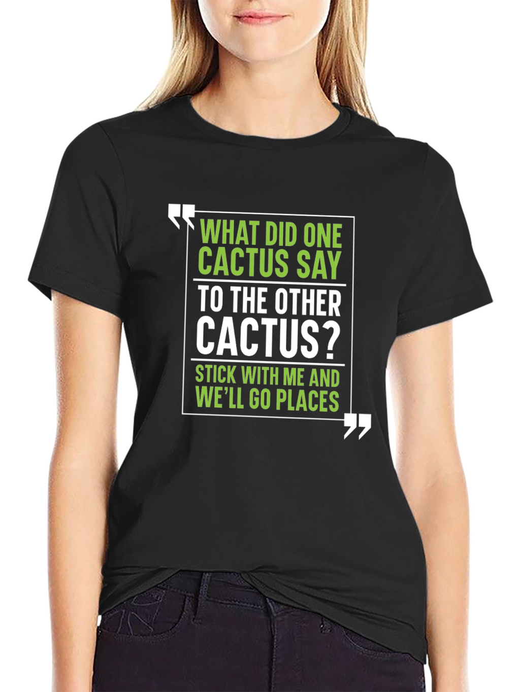 Cactus Puns T-Shirt - Humorous Graphic Tee