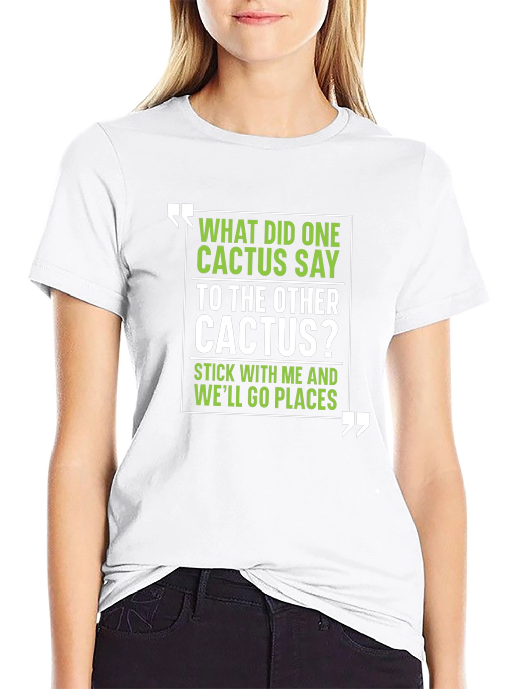 Cactus Puns T-Shirt - Humorous Graphic Tee