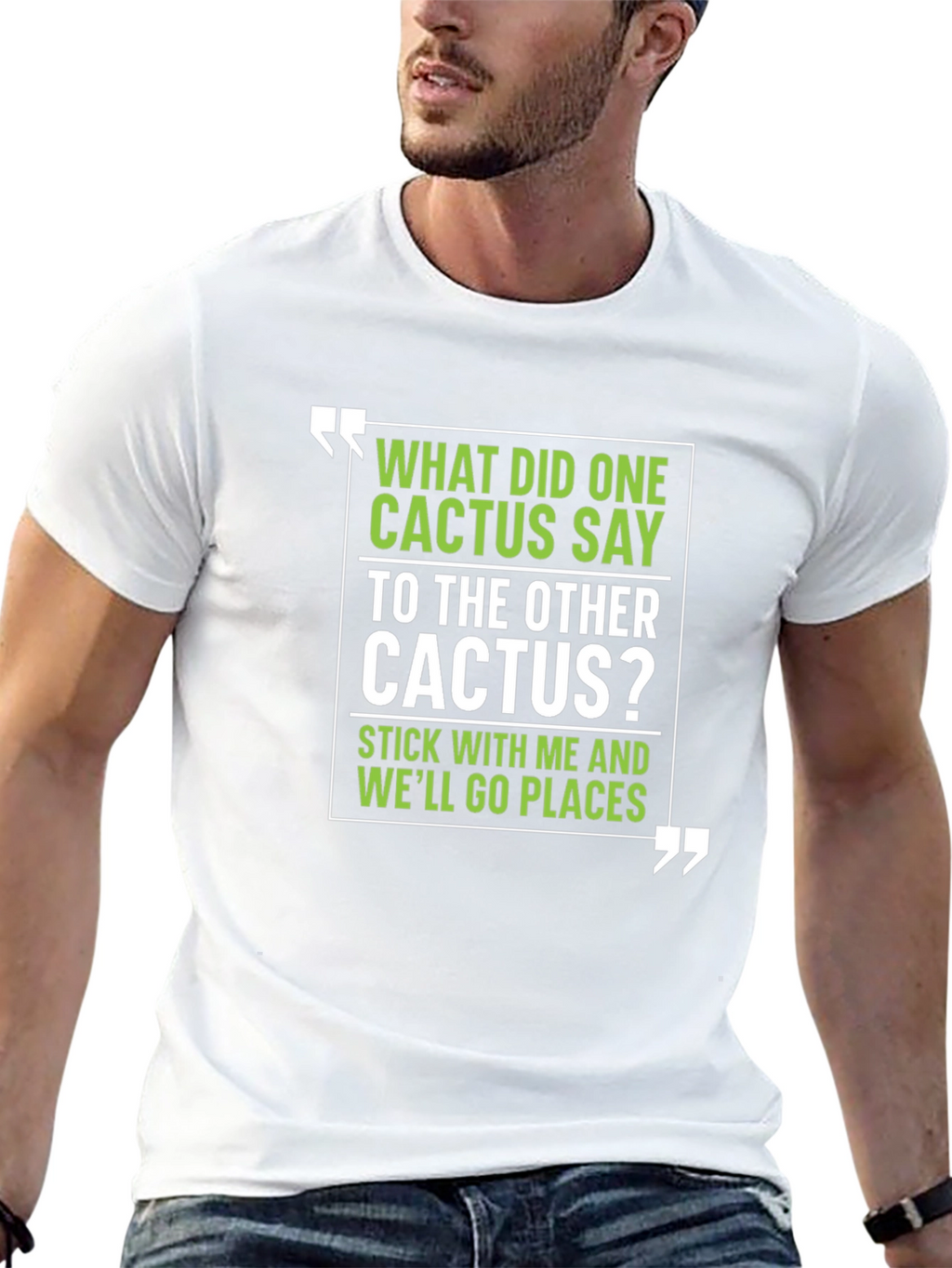 Cactus Puns T-Shirt - Humorous Graphic Tee