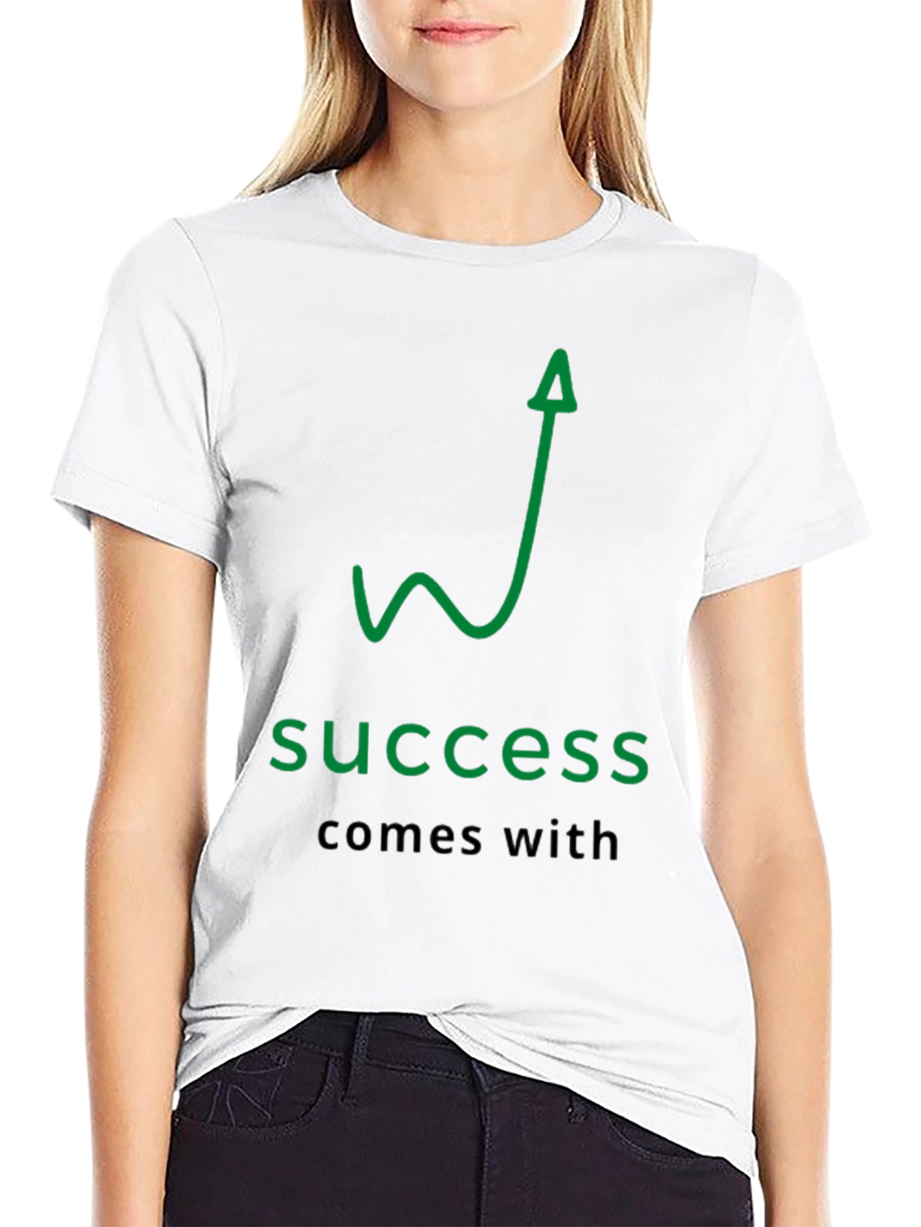 Success Arrow Graphic T-Shirt