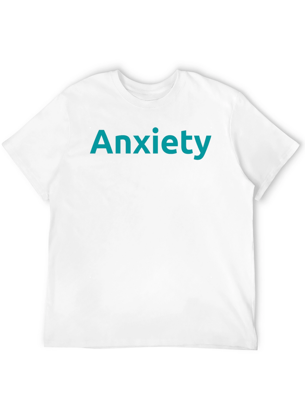 Anxiety Tee - Black Comfort Fit