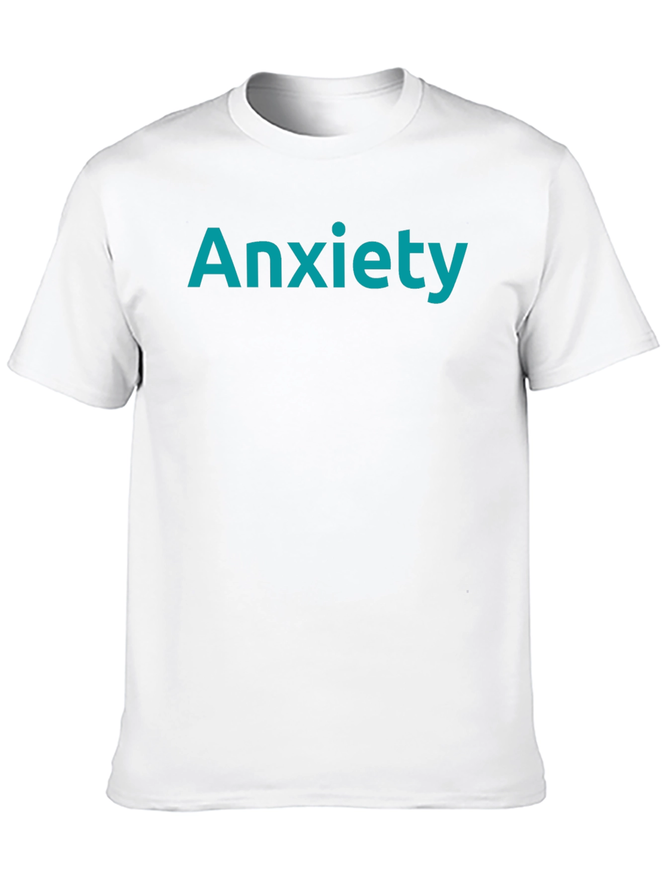 Anxiety Tee - Black Comfort Fit