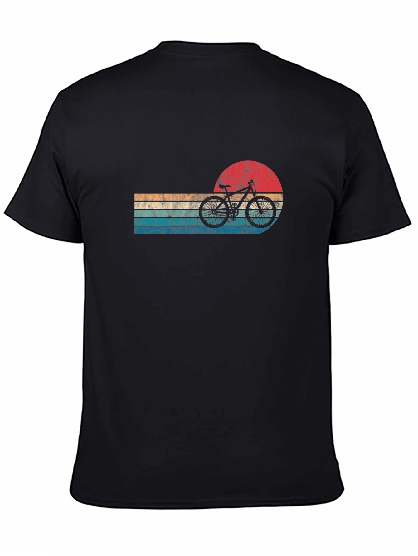 Retro Bicycle Graphic Tee - Vintage Cycling T-Shirt