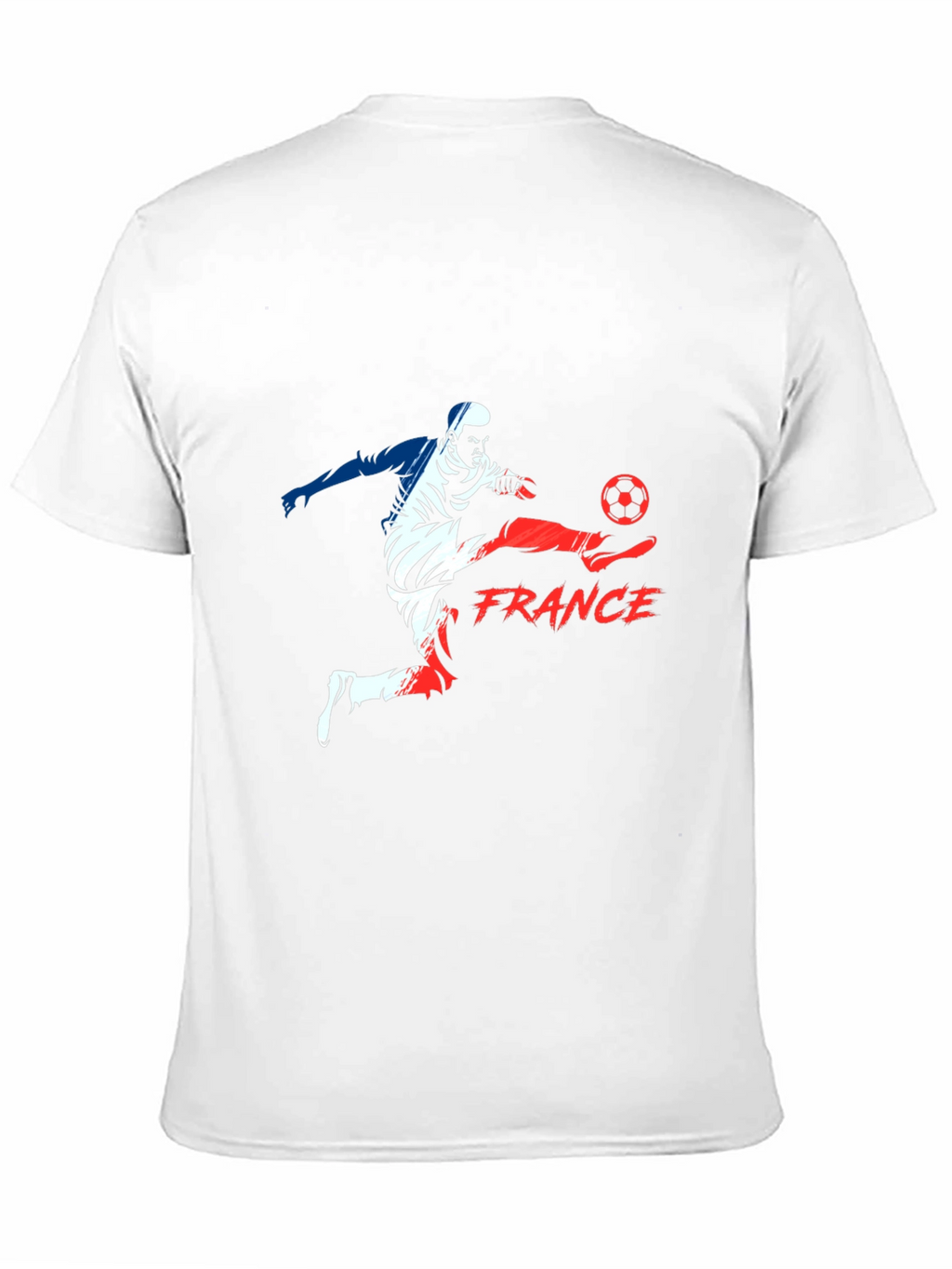 France Soccer T-Shirt - Black Graphic Tee