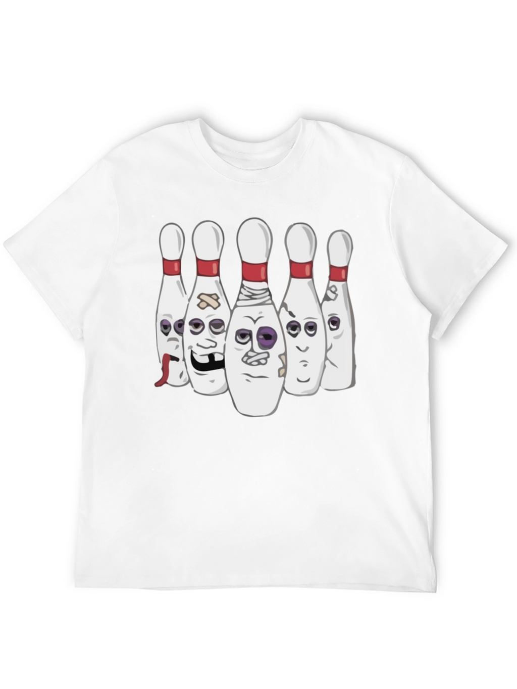 Bowling Pin Cartoon T-Shirt