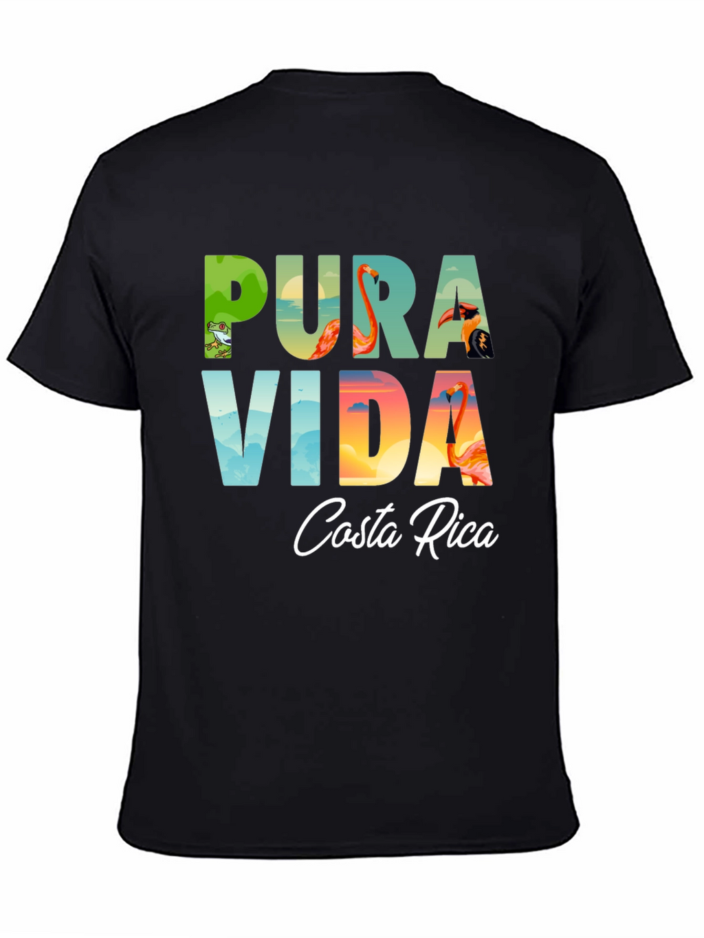 Pura Vida Costa Rica Graphic T-Shirt