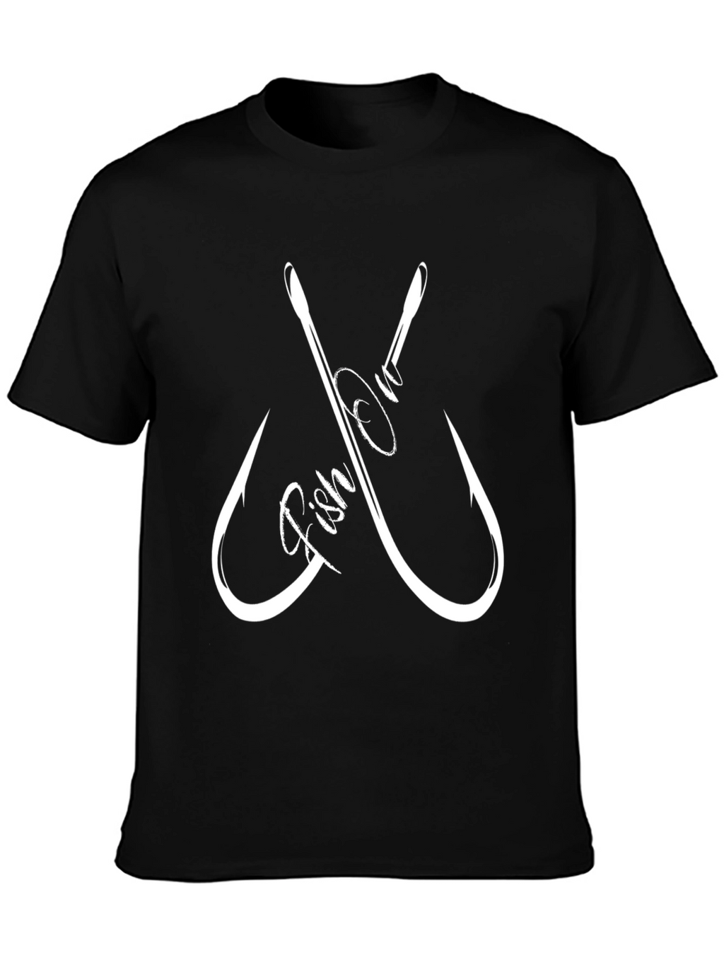 Fish On! Graphic Tee - Black