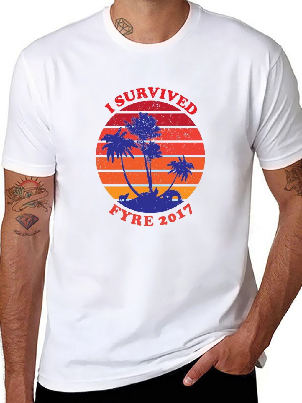 I Survived Fyre 2017 Graphic Tee
