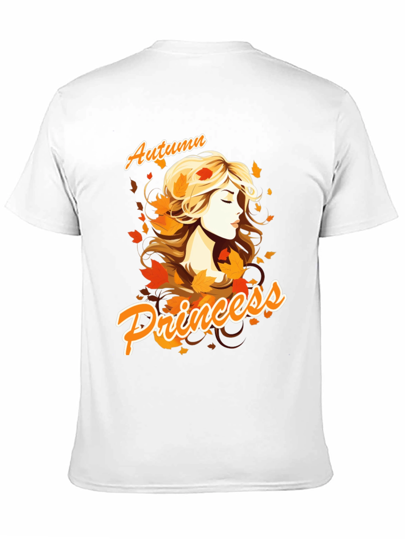 Autumn Princess Graphic Tee - Black
