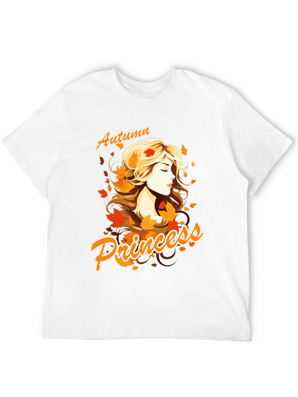 Autumn Princess Graphic Tee - Black