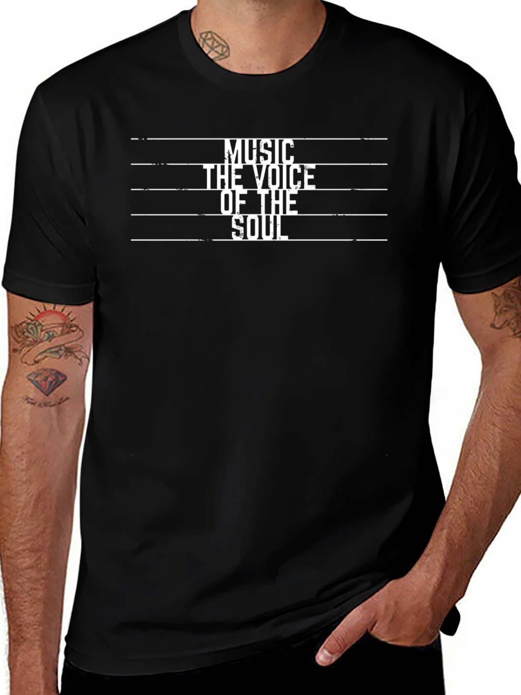Music the Voice of the Soul T-Shirt