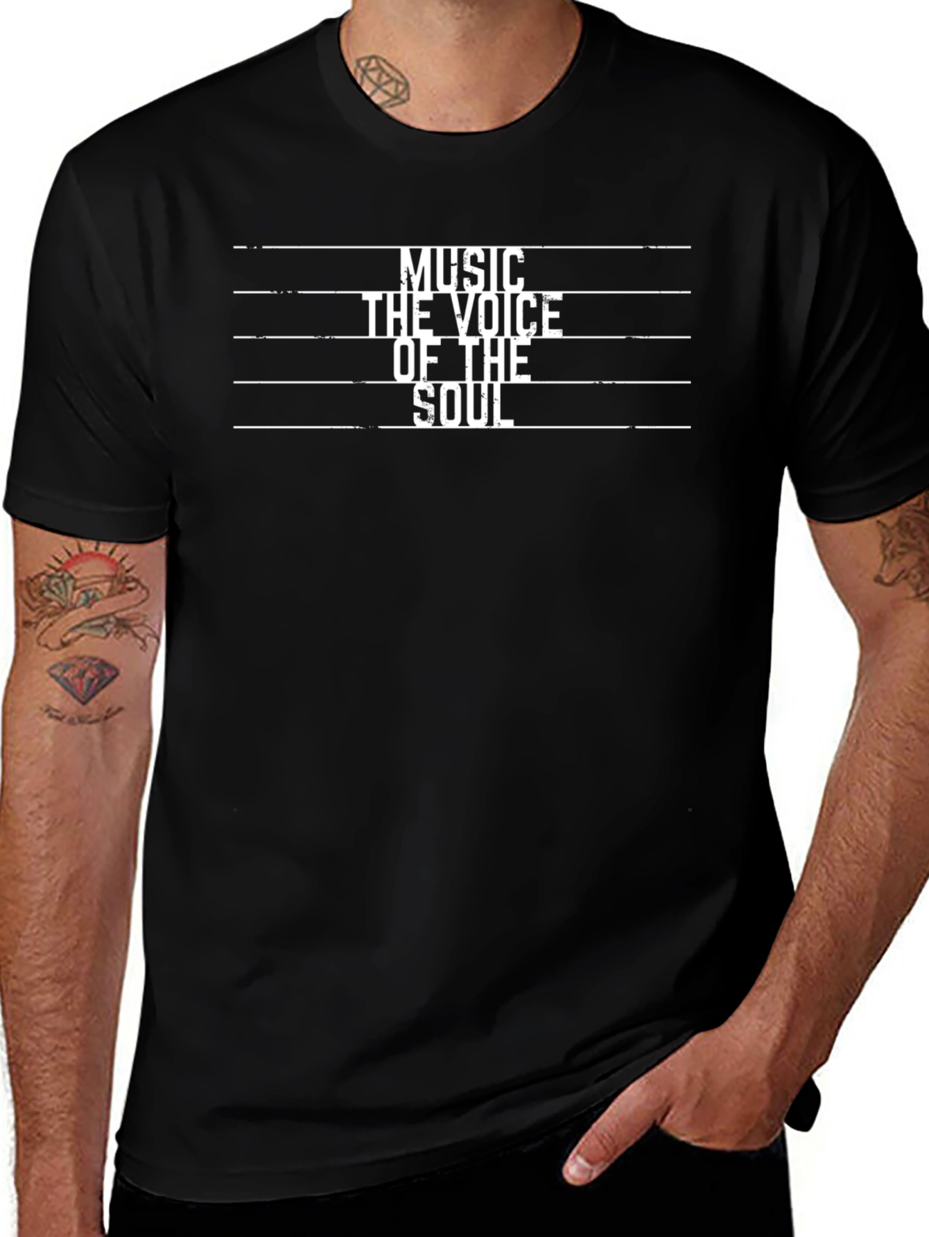 Music the Voice of the Soul T-Shirt