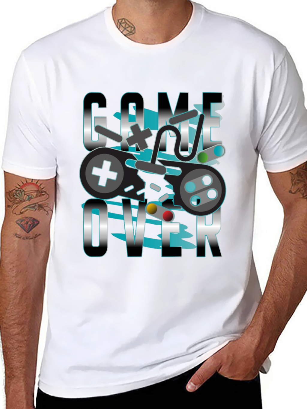 Game Over T-Shirt - Gamer Style