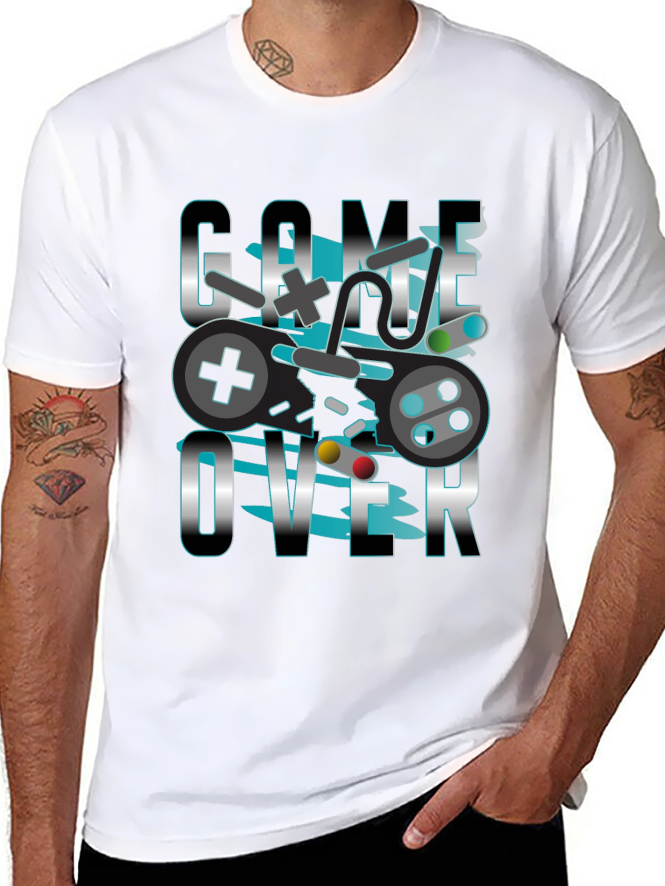 Game Over T-Shirt - Gamer Style