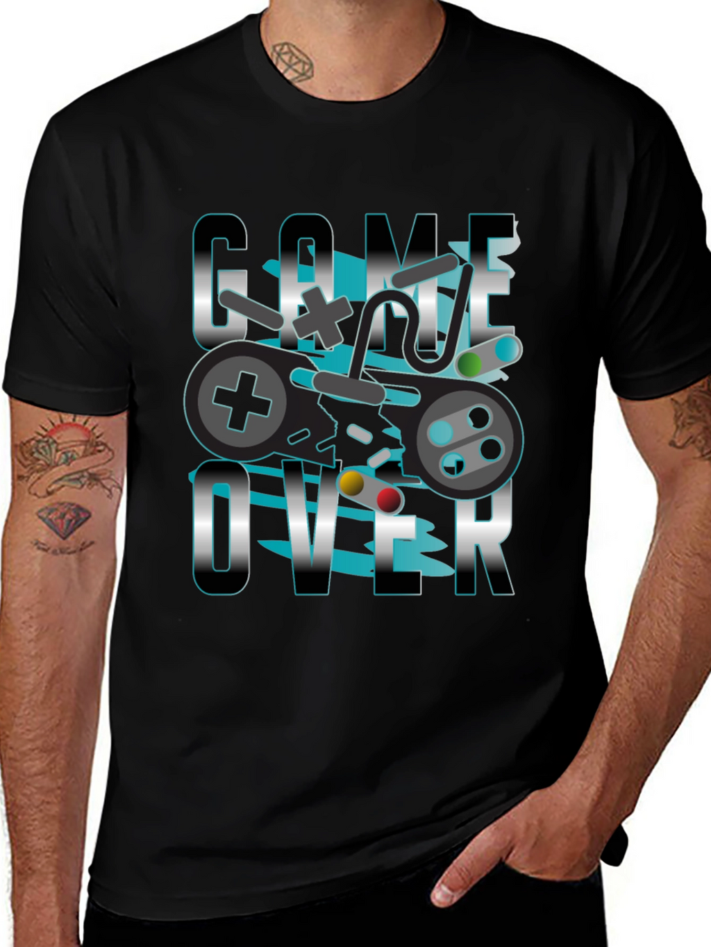 Game Over T-Shirt - Gamer Style