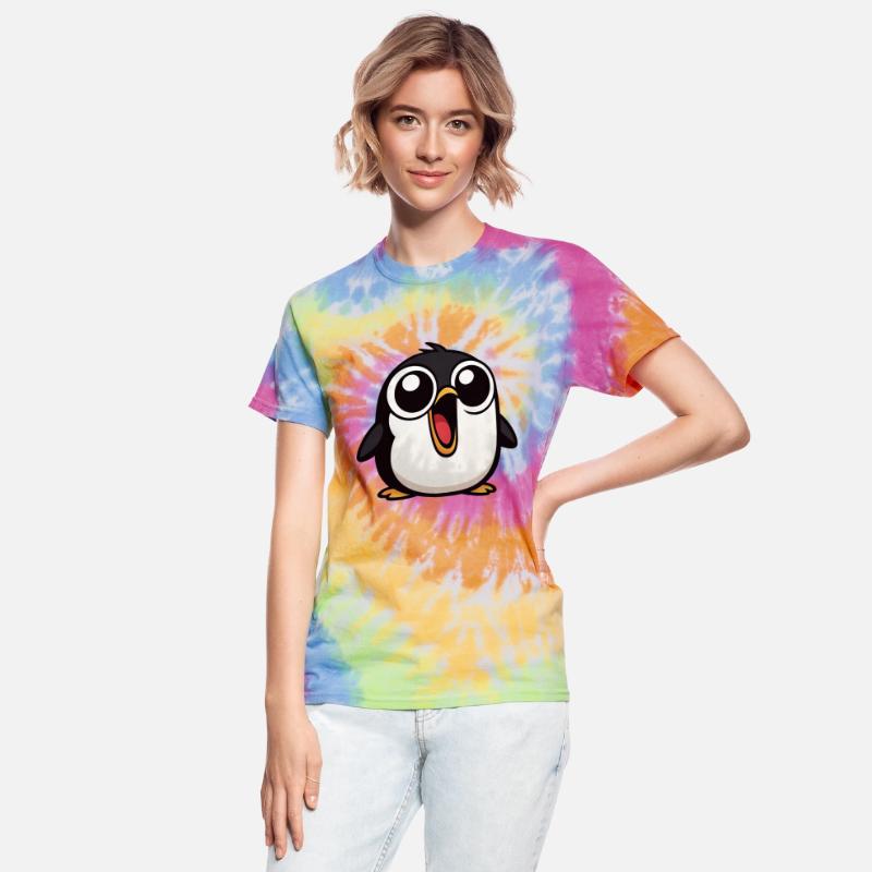 Kawaii penguin excited cartoon cute for kids